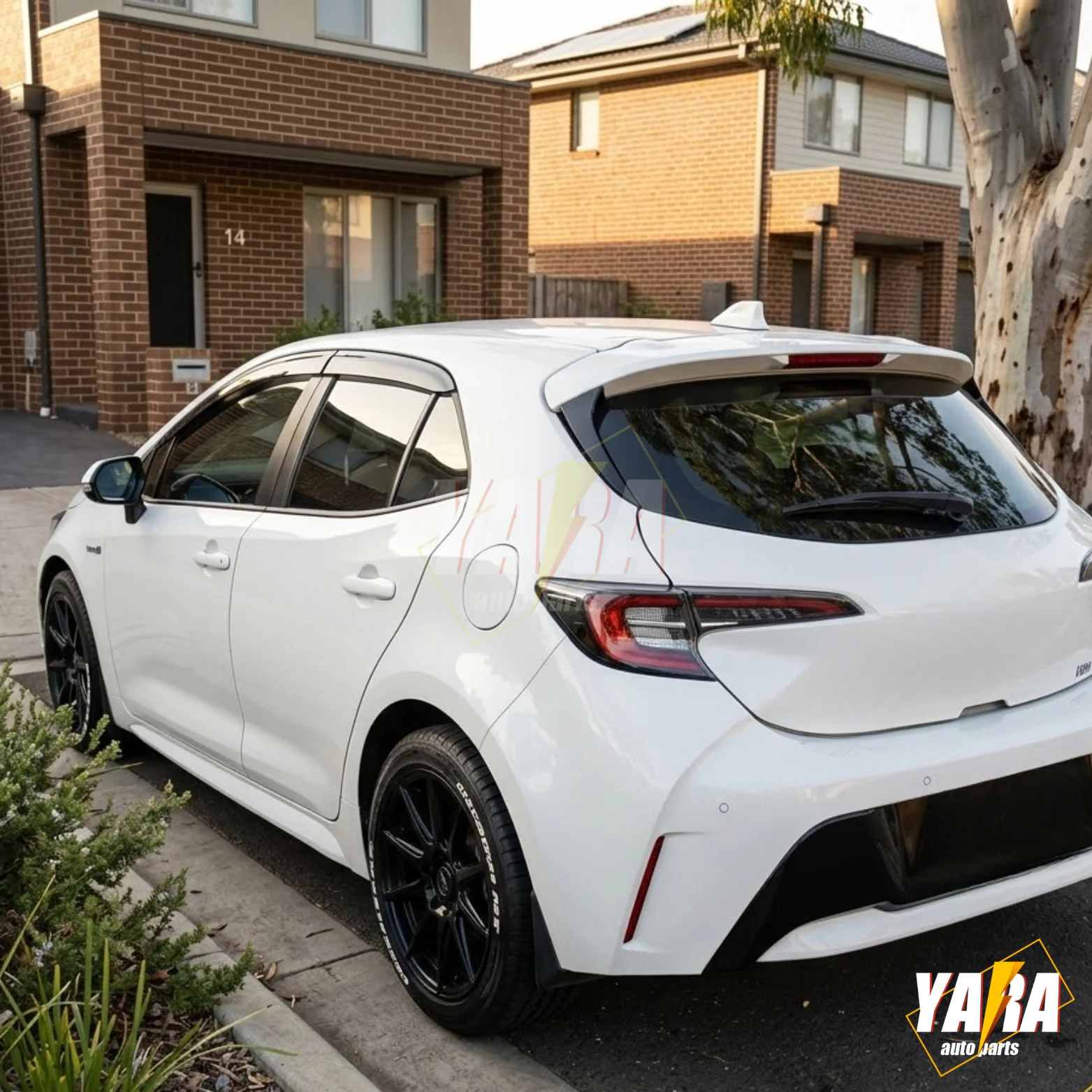 Weather shields weathershields WindowVisor suitable for Corolla Hatch 5D 2018-2026