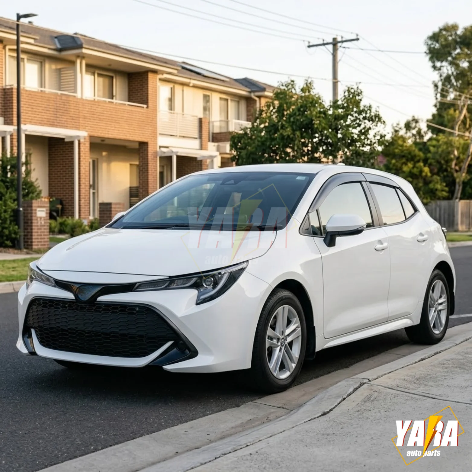 Weather shields weathershields WindowVisor suitable for Corolla Hatch 5D 2018-2026