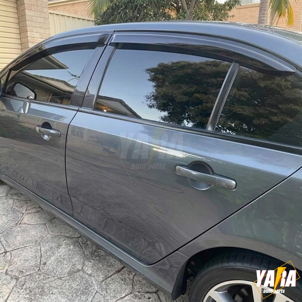 INJ Weather shields Weathershields Window visors for Ford Falcon FG Sedan 08-19