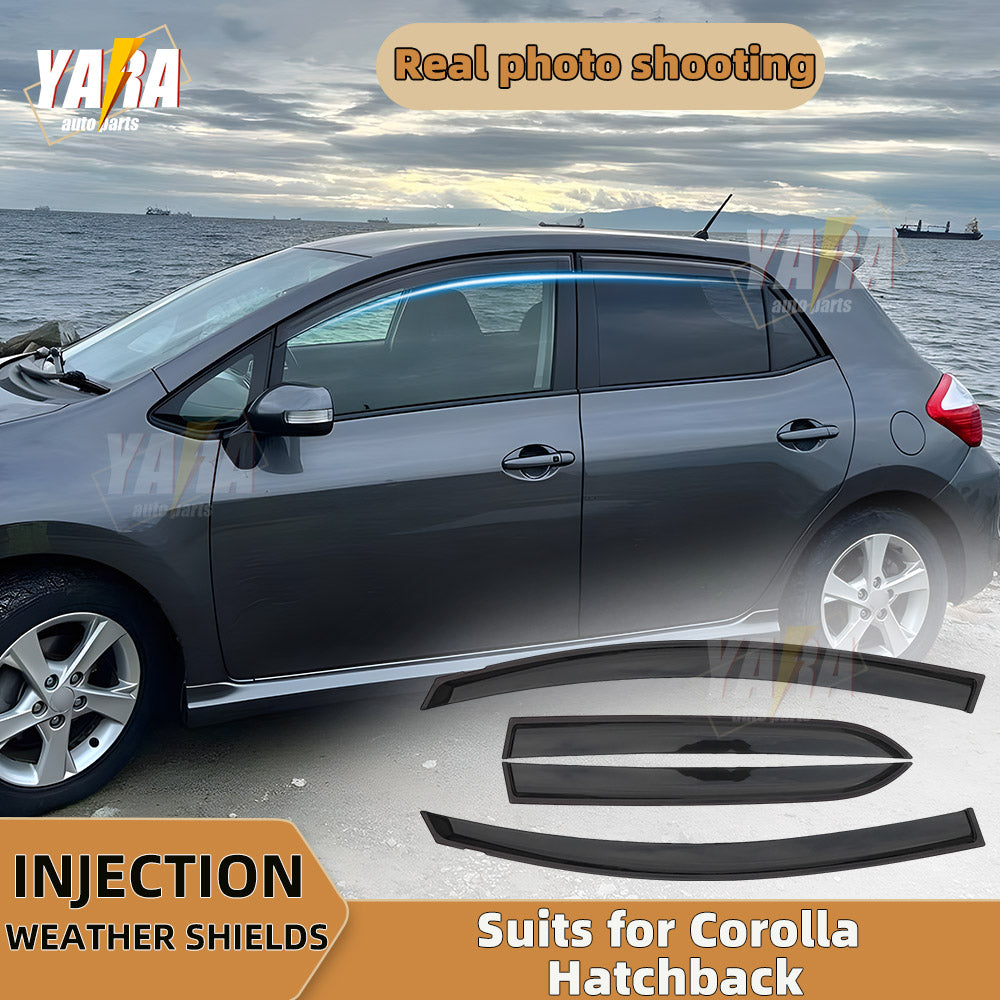 Luxury Weathershields Weather Shields for Corolla Hatch 5D 2007-2011