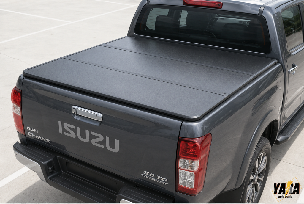 Premium Aluminium Tri-Fold Hard Lid Tonneau Cover for Isuzu D-Max 2020-2026