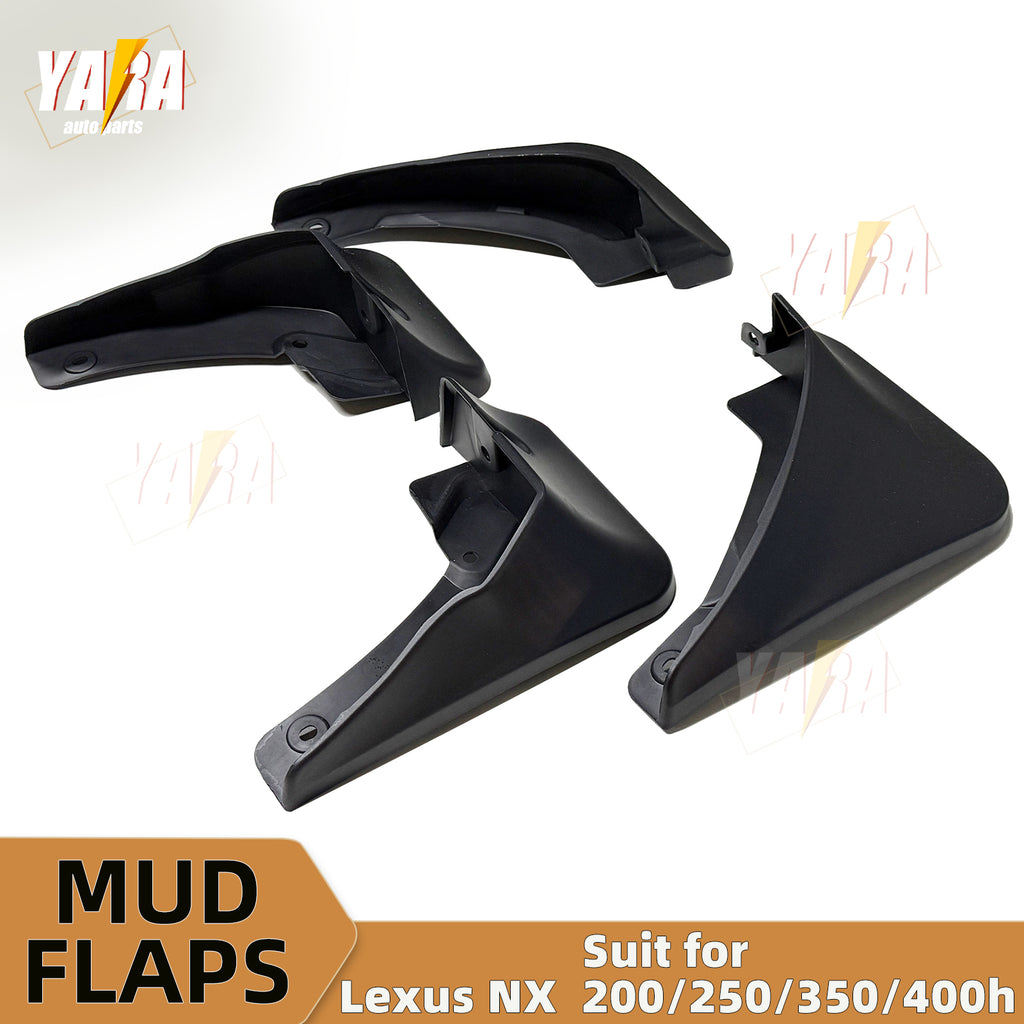 4pcs Mud Flaps Splash Guards for Lexus NX Series 2022-2025 Front & Rear Set