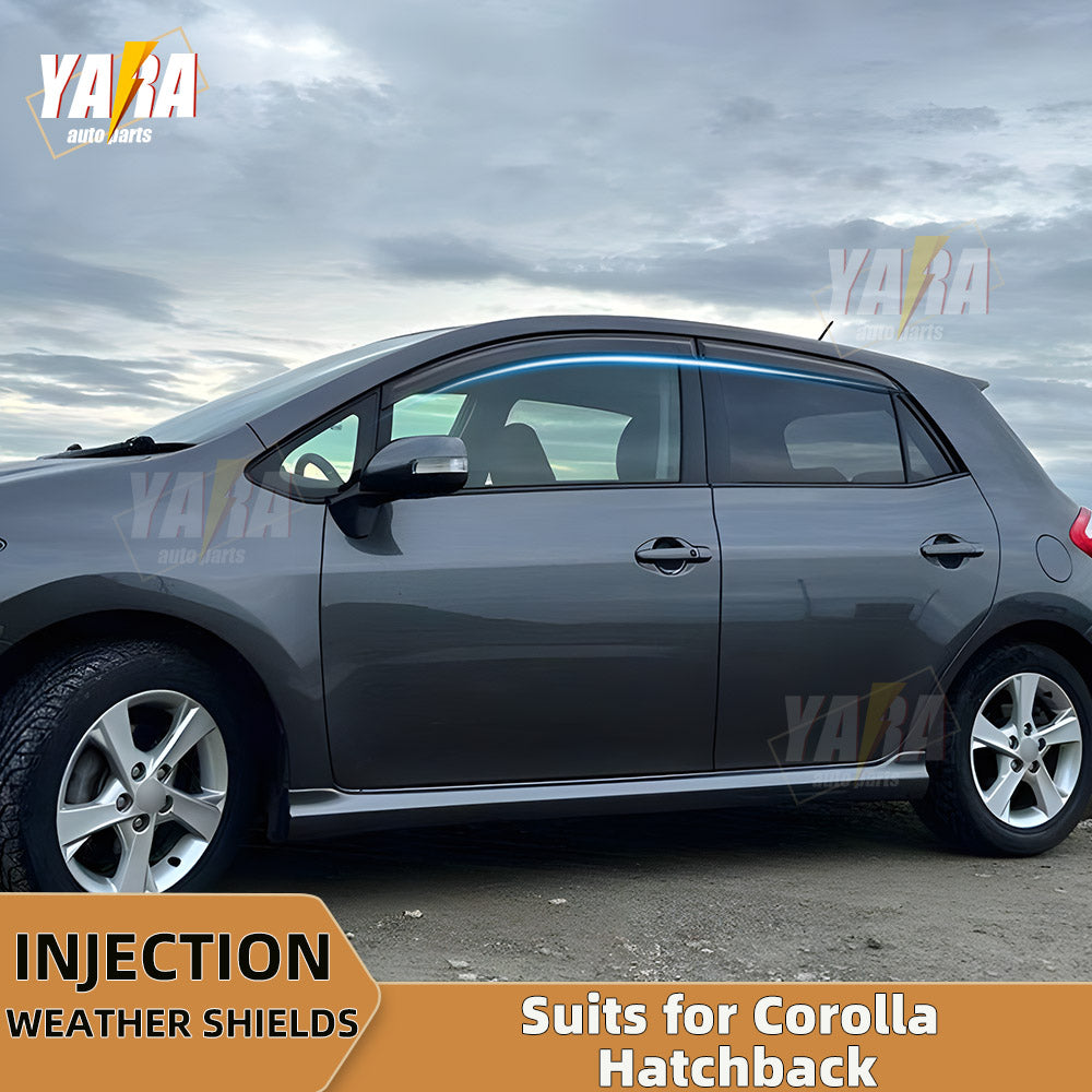 Luxury Weathershields Weather Shields for Corolla Hatch 5D 2007-2011