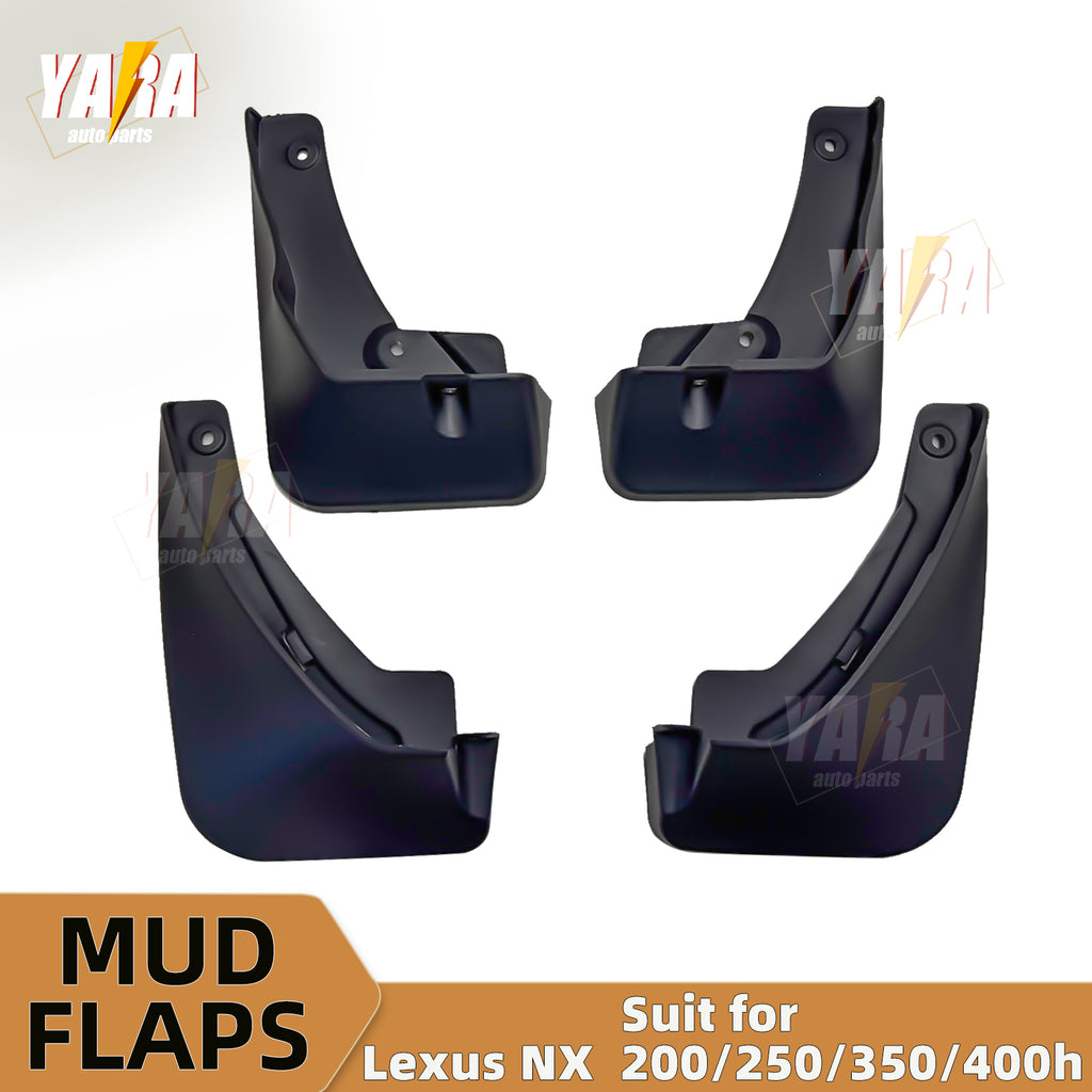 4pcs Mud Flaps Splash Guards for Lexus NX Series 2022-2025 Front & Rear Set