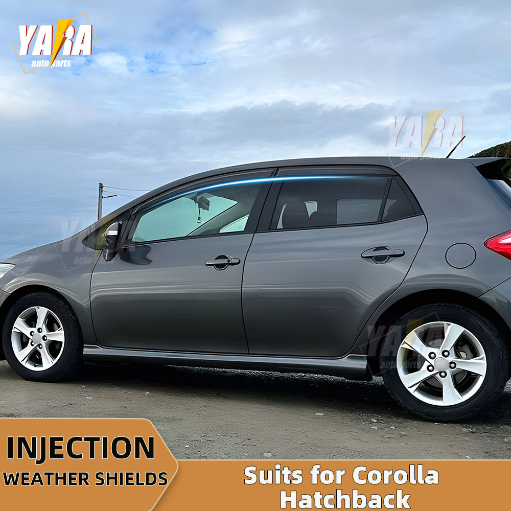 Luxury Weathershields Weather Shields for Corolla Hatch 5D 2007-2011