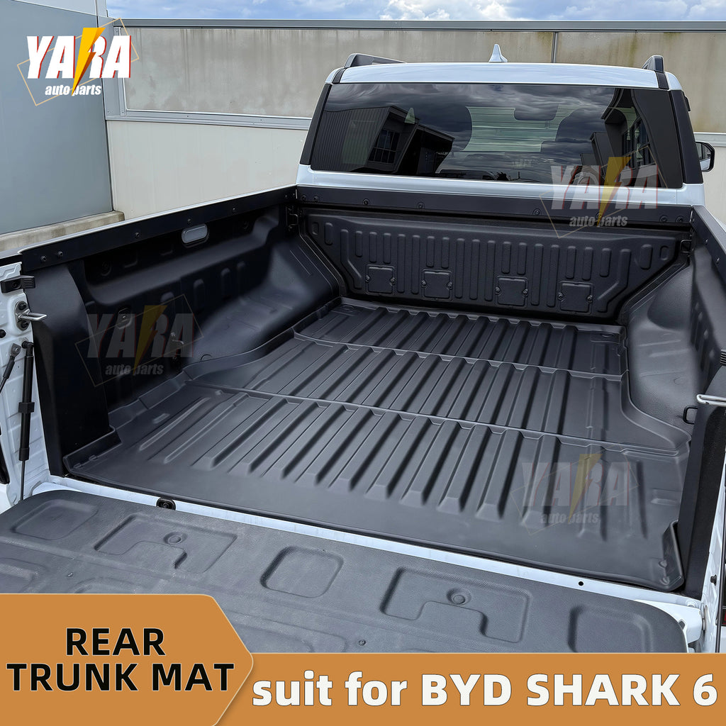 For BYD Shark 6 Ute Truck Pickup Rear Trunk Bed Liner Cargo Mat TPE Protection