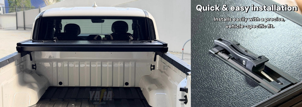 Kia Tasman Hard Lid (2025+) | Tri-Fold Tonneau Cover