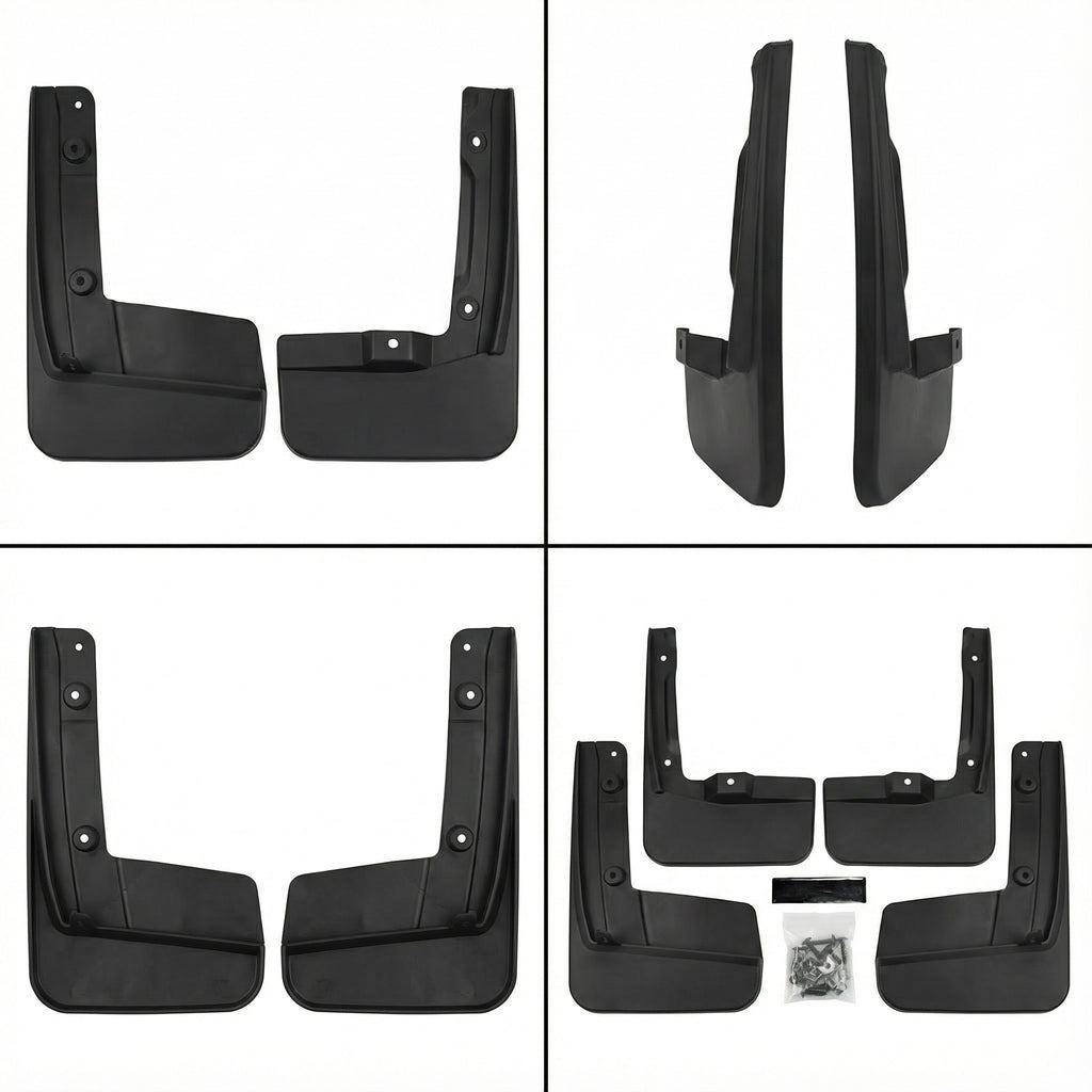 4Pcs Commercial Mud Flaps Splash Guards for Toyota Hiace H300 Series (2019-Present) Van Bus – Custom Fit Set