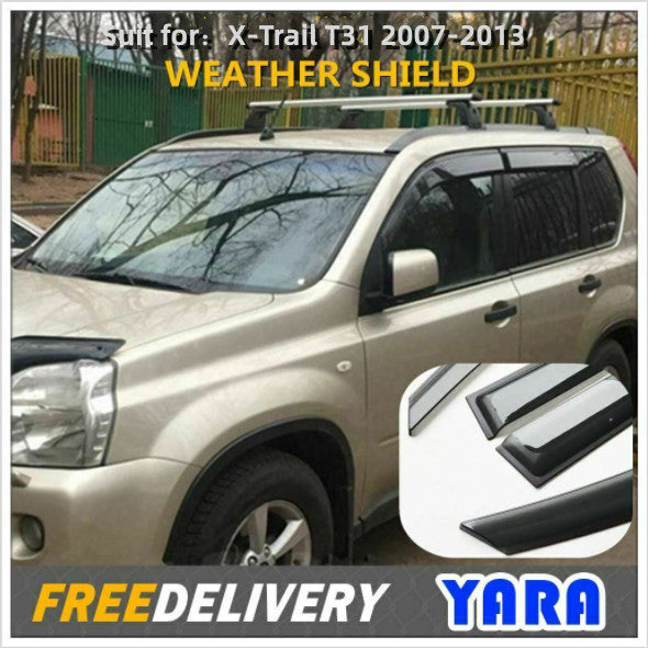 Quality Weather Shields Weathershield suits for X-Trail T31  2007-2013  4pcs