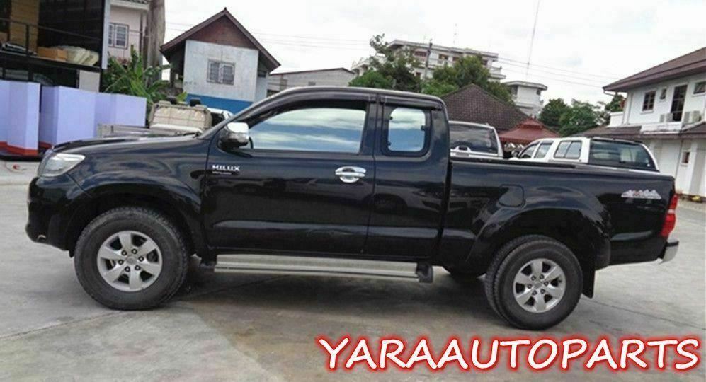 Weather shields weathershields Suitable for Hilux Extra Cab 2005-2015 4pcs tinte