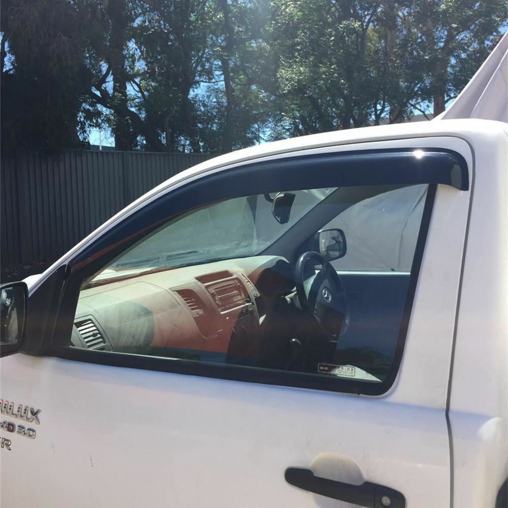 Premium Weather Shields Window Visors Suits for Hilux 2DR 2005-15 2PCS