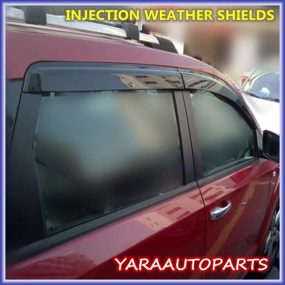 QUALITY Weather shields Weathershields Window visors DODGE JOURNEY JC 2008-2019