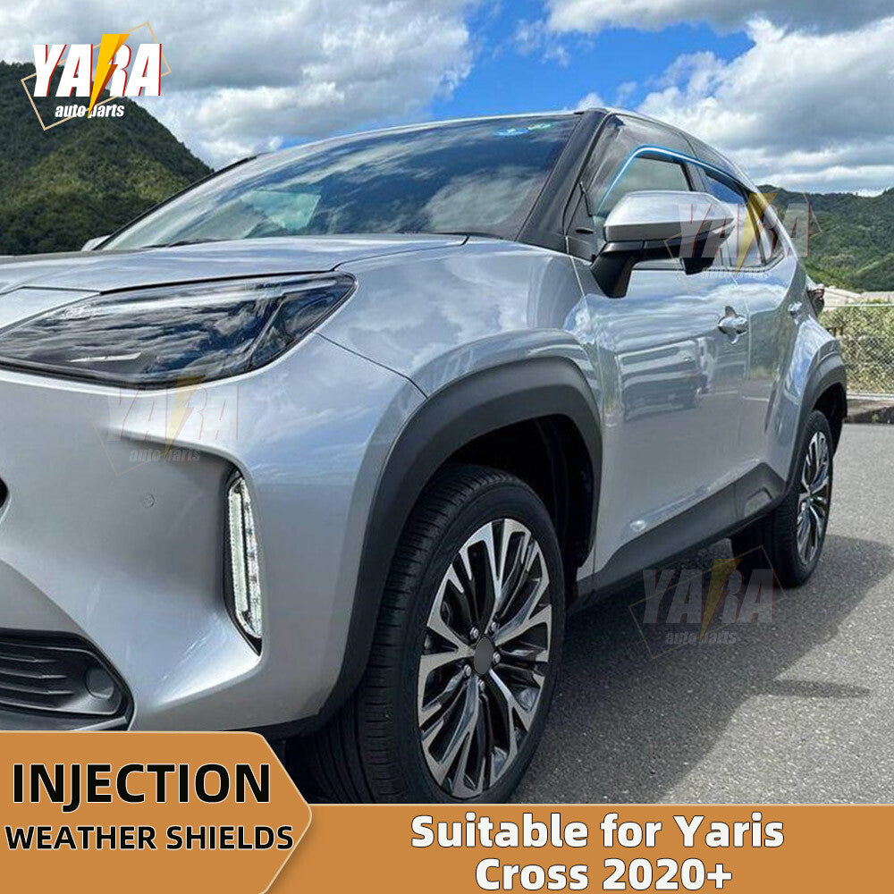 Injection WeatherShields 4pcs  weather shields for Toyota Yaris Cross 2020+