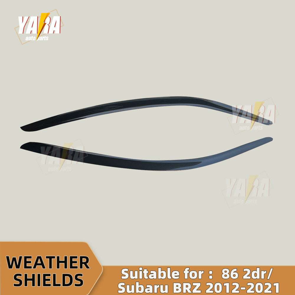 Window Visors Weather Shields for For Toyota 86 / Subaru BRZ (12-21) GT GT86 ZN6