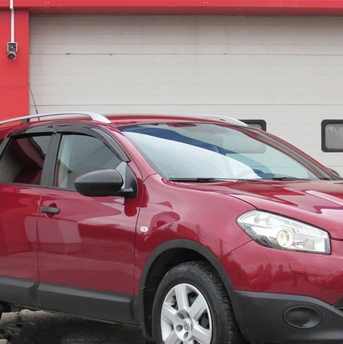 Premium Weather shields Weathershields suitable for Dualis+2  7 Passager 08-13