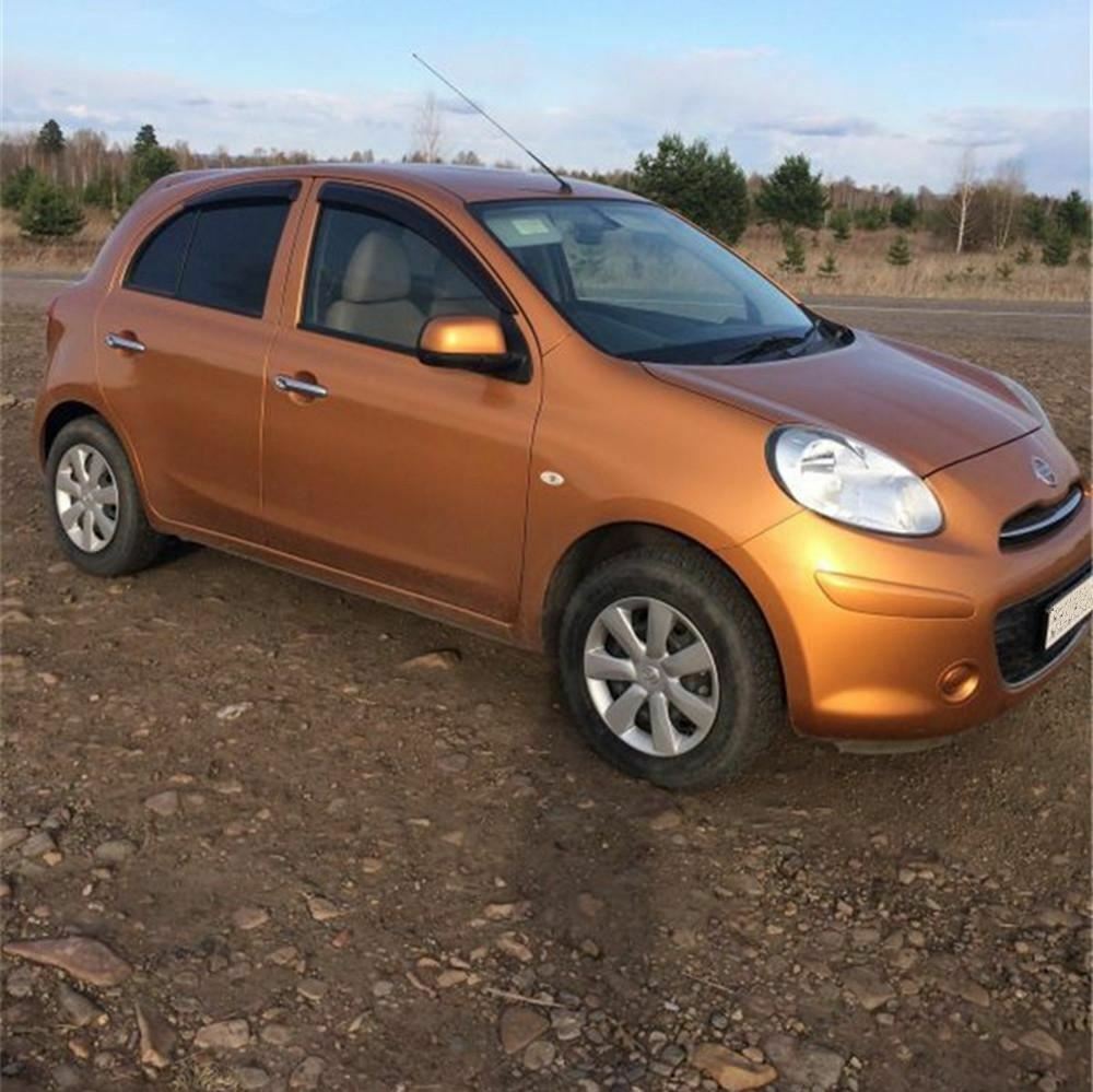 Premium Weather Shields  Weathershields for Nissan Micra 2010-16 (K13)