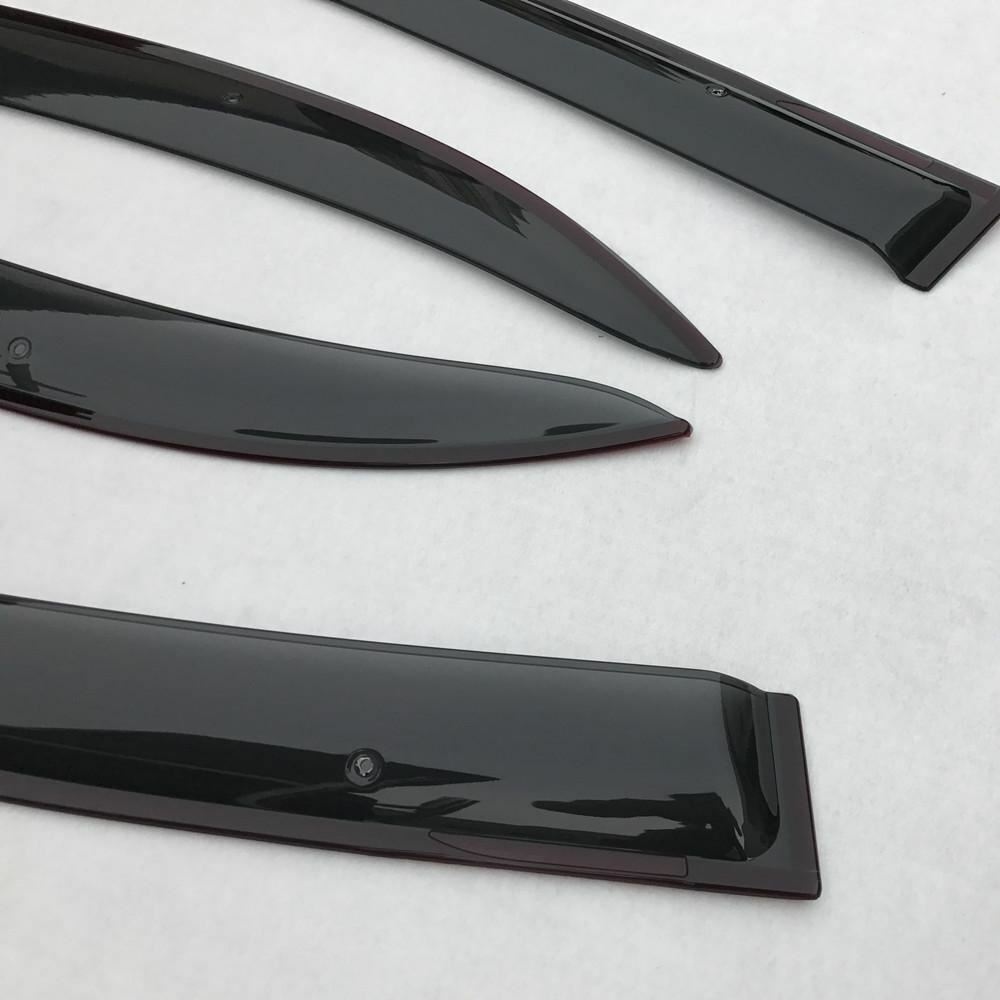 Premium Weather Shields Weathershields Suitable for Corolla Sedan 2001-2007 4pcs