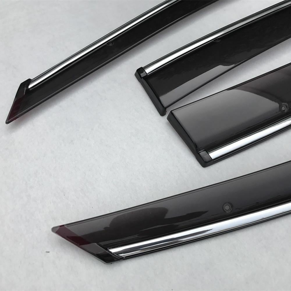 WeatherShields with Chrome trims suitable for Lexus IS250 IS350  2005-2013