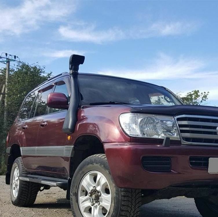 Weather shields Window Visors suitable for Landcruiser  100 Series 98-07 Tinted
