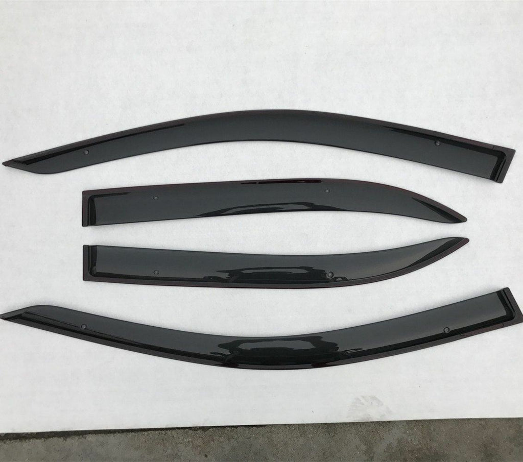 Premium Weather Shields Weathershields Suitable for Corolla Sedan 2001-2007 4pcs