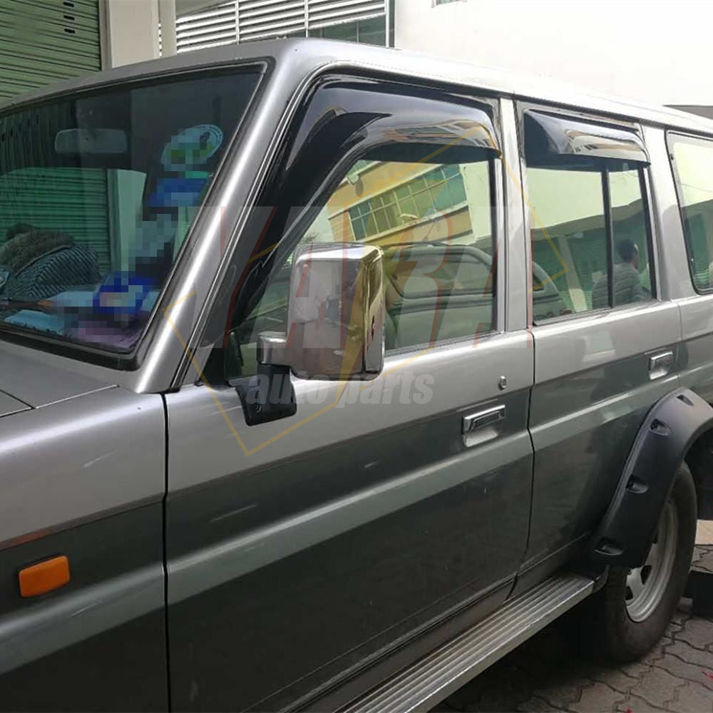 Weather Shields Weathershields suitable for Landcruiser 70 76 78 79 series 4Dr