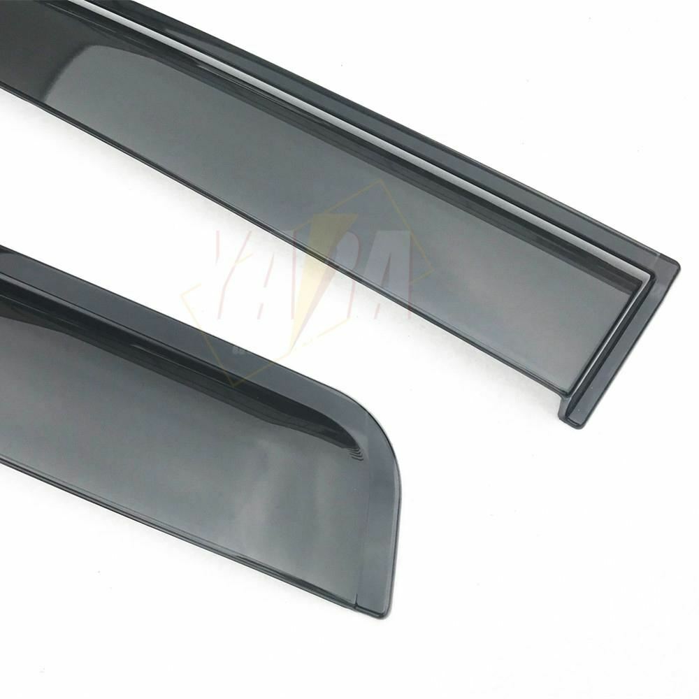 Injection Weathershields Window visors for Holden COLORADO 2012-2019 Tinte