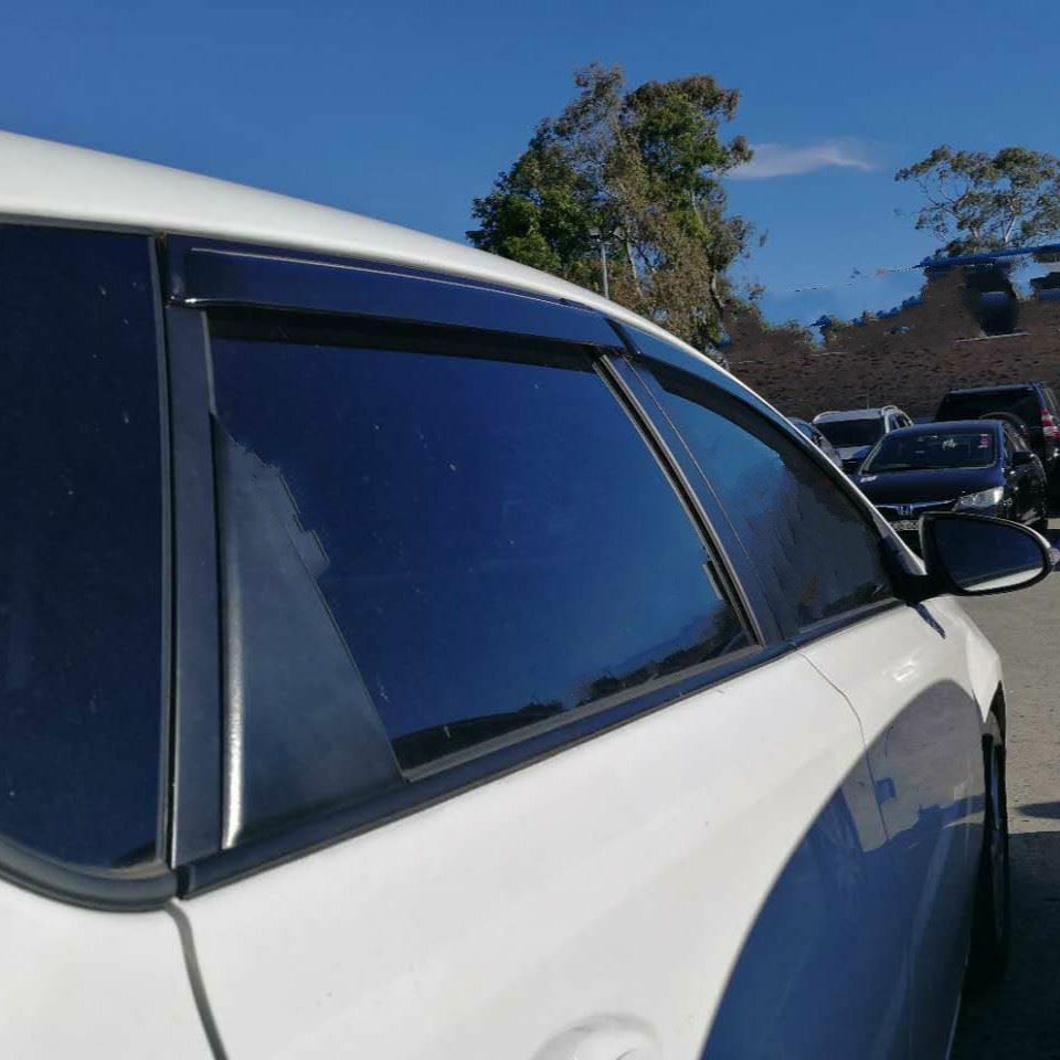 Premium Weather Shields Weathershields Suitable for Corolla Hatch 2012-2018 4pcs