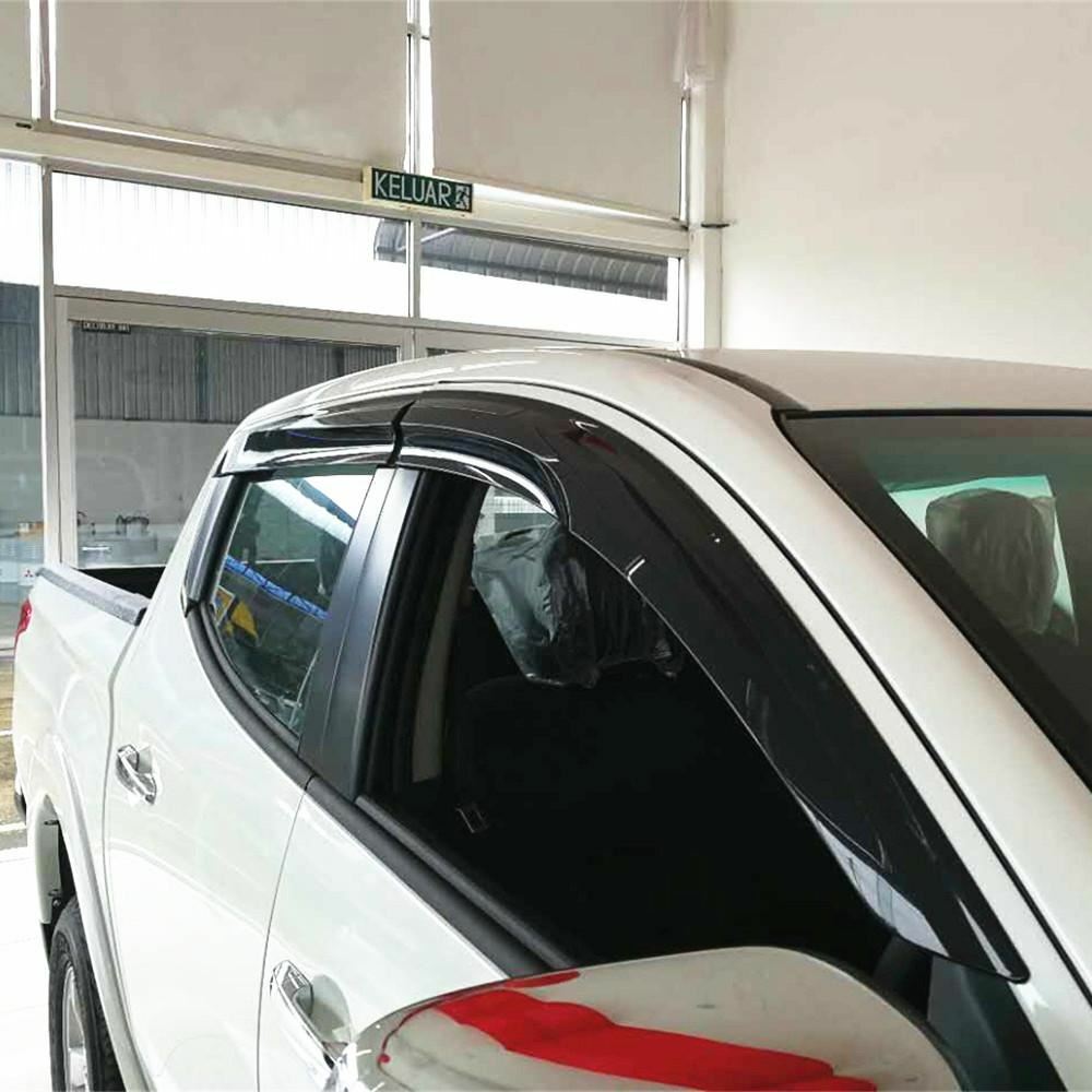 Mugen Injection WeatherShields Window Visors suitable for Triton MQ 2015-2018