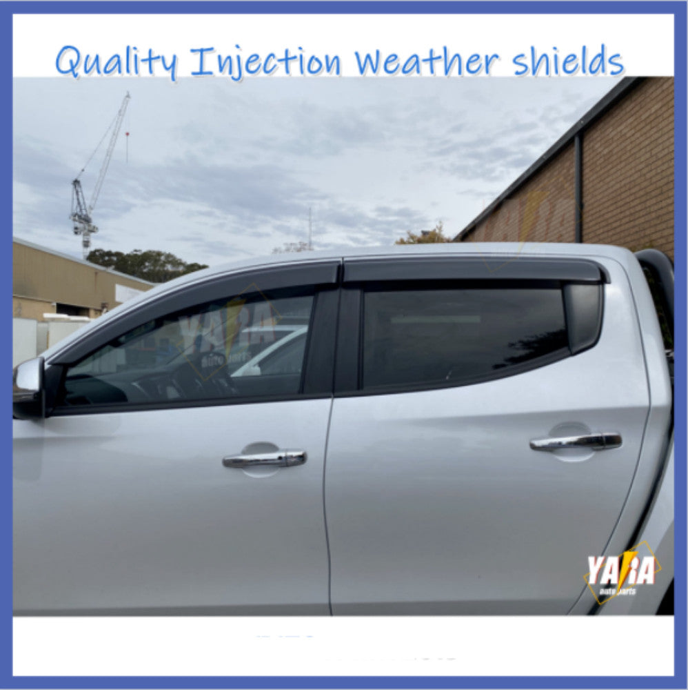 Quality Injection WeatherShields Window Visors suitable for Triton MQ 2019+ 4pcs