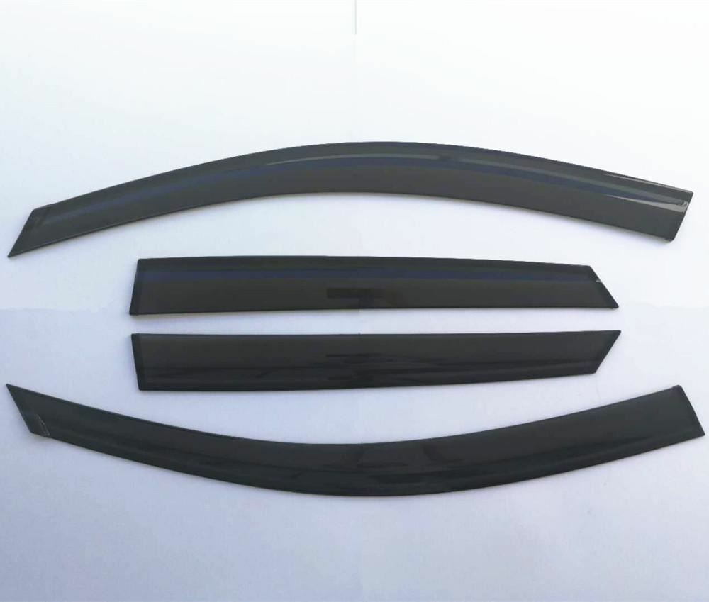 Weather shields Weathershield suitable for Mazda CX-3 CX3 2015-2025 tinted 4pcs