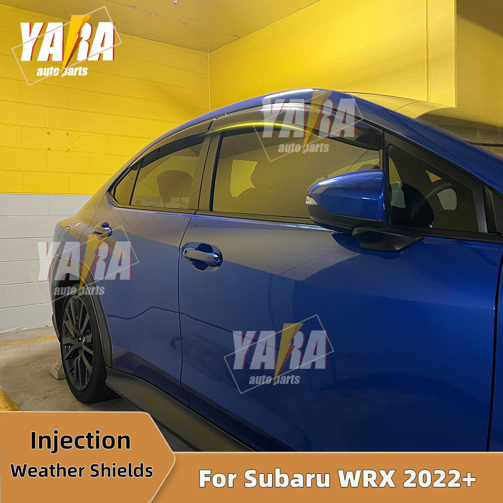 Injection Window Visor Weathershields For Subaru WRX VB 2022-2026