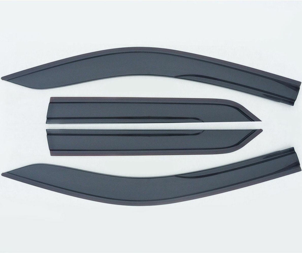 Injection WeatherShields Weather Shields Window Visor suits for Fortuner 2015-22