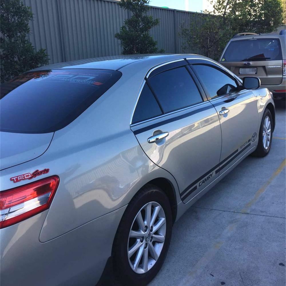 WeatherShields Weather Shields chrome trims suitable for Camry 2006-2011 Tinted