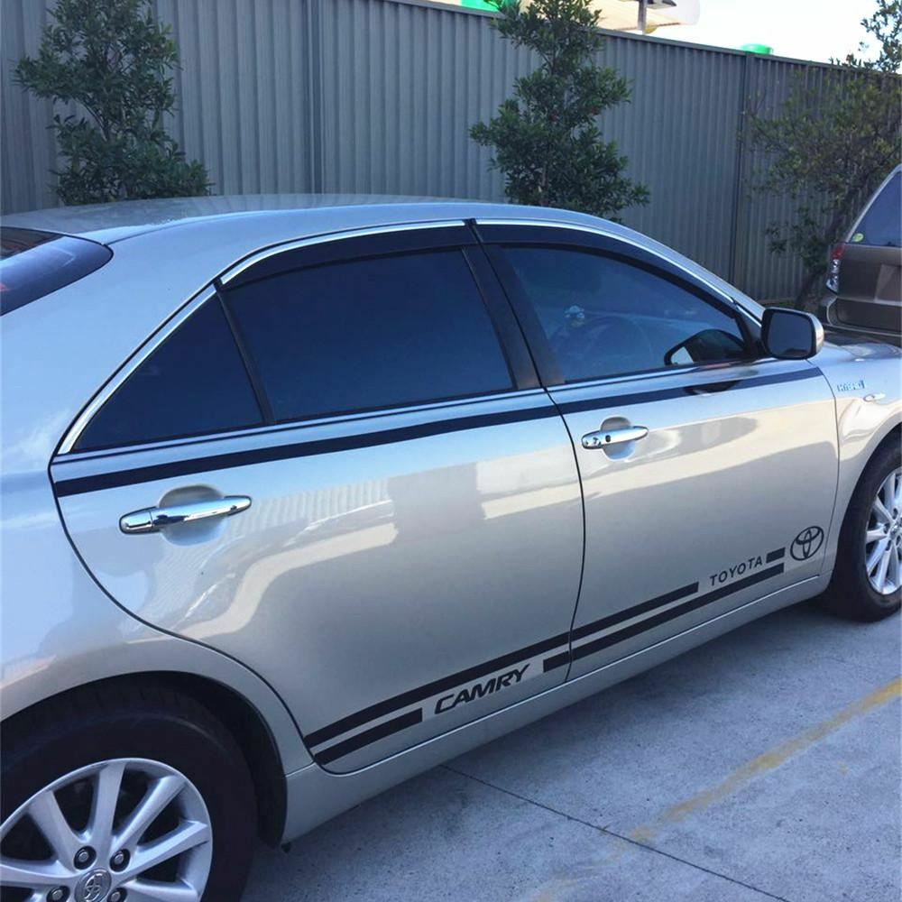 WeatherShields Weather Shields chrome trims suitable for Camry 2006-2011 Tinted