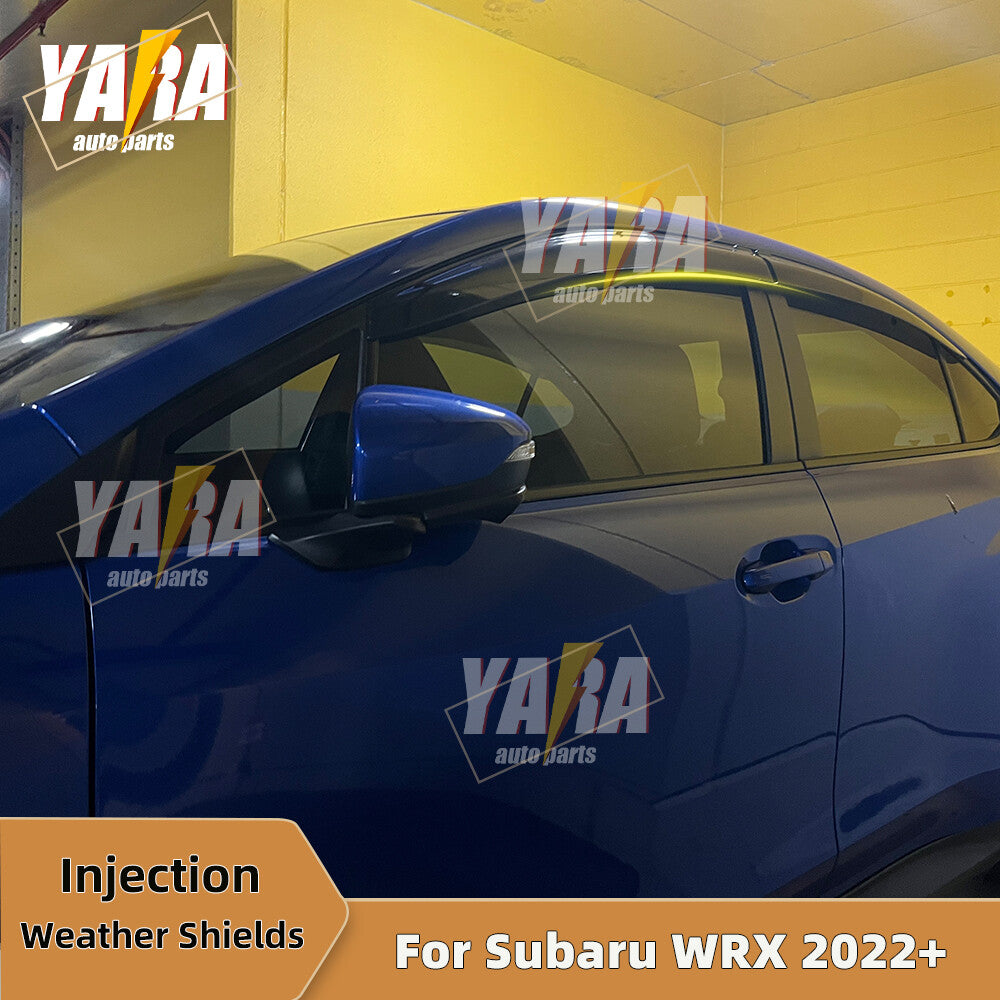 Injection Window Visor Weathershields For Subaru WRX VB 2022-2025