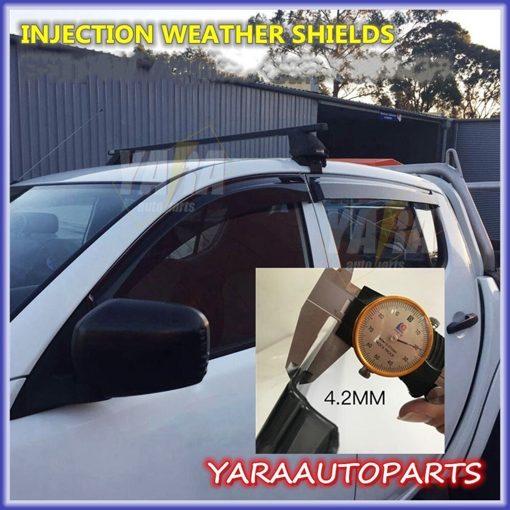 Injection Weather Shields Weathershields suitable for Triton ML MN 2006-2015 4pc