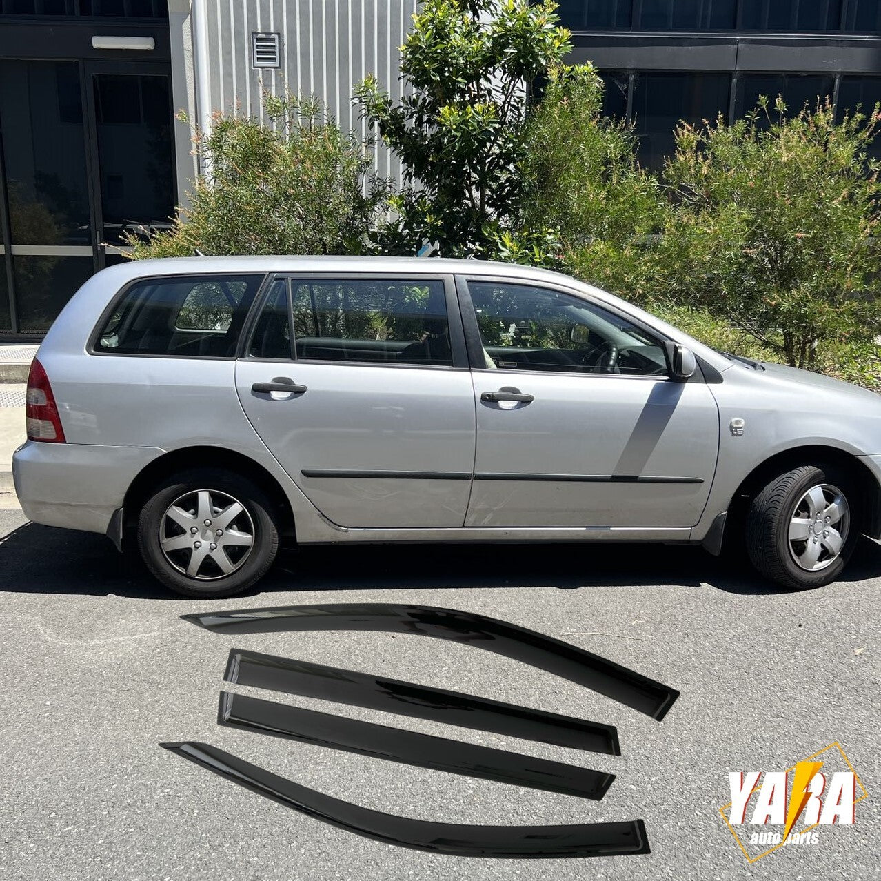 Werther shields Weathershields Window visor suitable for 2001-2007 Corolla Wagon