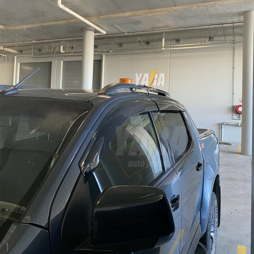 INJ Weather shields Weathershields Window visors for Holden COLORADO 12-19 Tinte