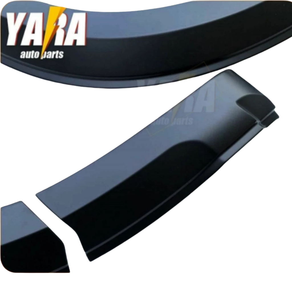 Slim Matte Black Fender Flares for Holden Colorado 2016–2022 | 6PCS Kit