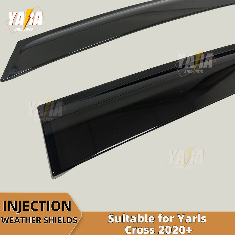 Injection WeatherShields 4pcs  weather shields for Toyota Yaris Cross 2020+