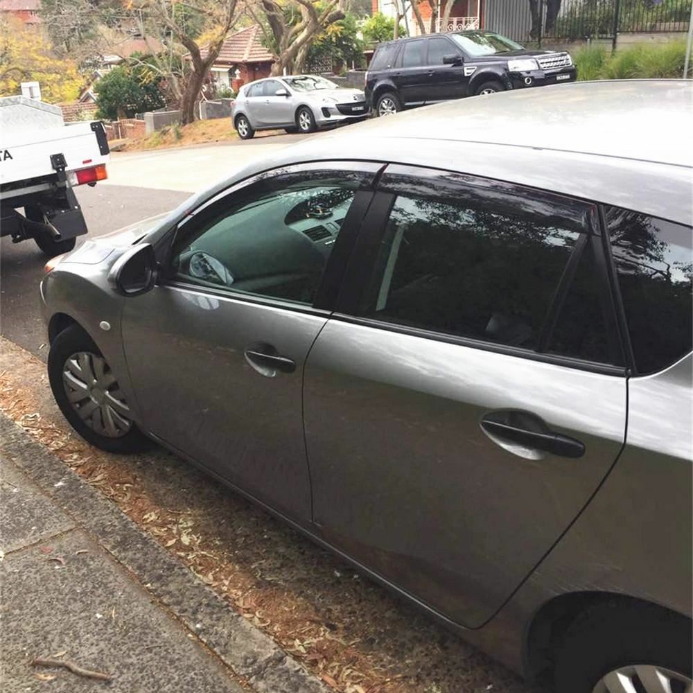 Weather Shields Weathershields Window Visor suitable for Mazda 3 2009-2013 HATCH