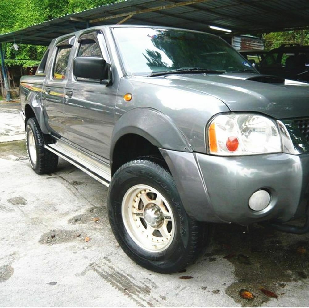 Premium Weather Shields Window Visors  suits for D22 Navara  97-15 Dual Cab 4pcs