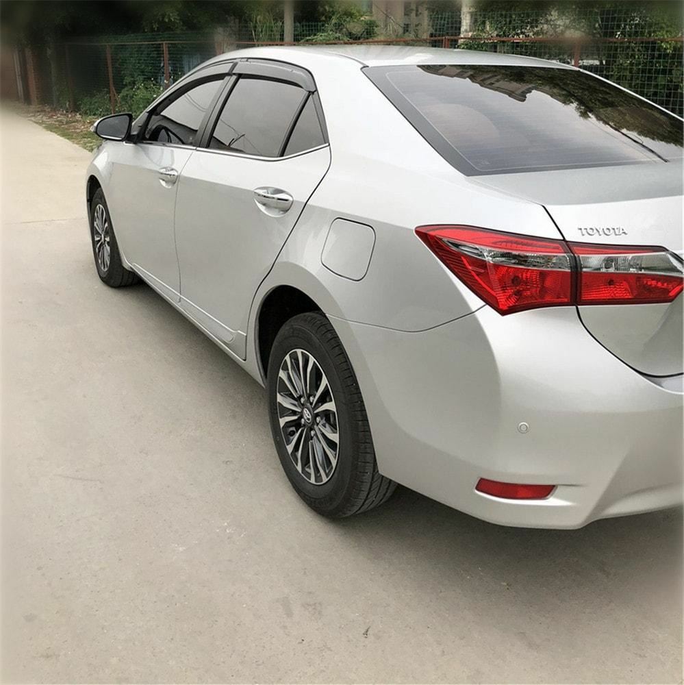 Injection Weather Shields Weathershields suitable for Corolla  Sedan 2013-2019