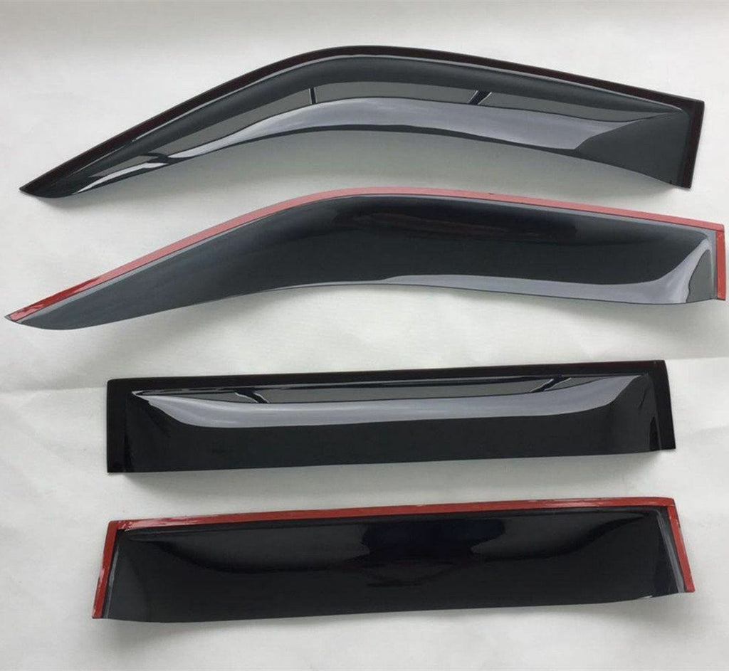 Weather shields Weathershields suitable for Triton MK 1996-2006 Tinted 4pcs