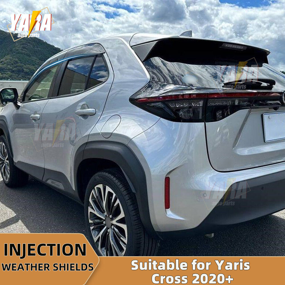 Injection WeatherShields 4pcs  weather shields for Toyota Yaris Cross 2020+