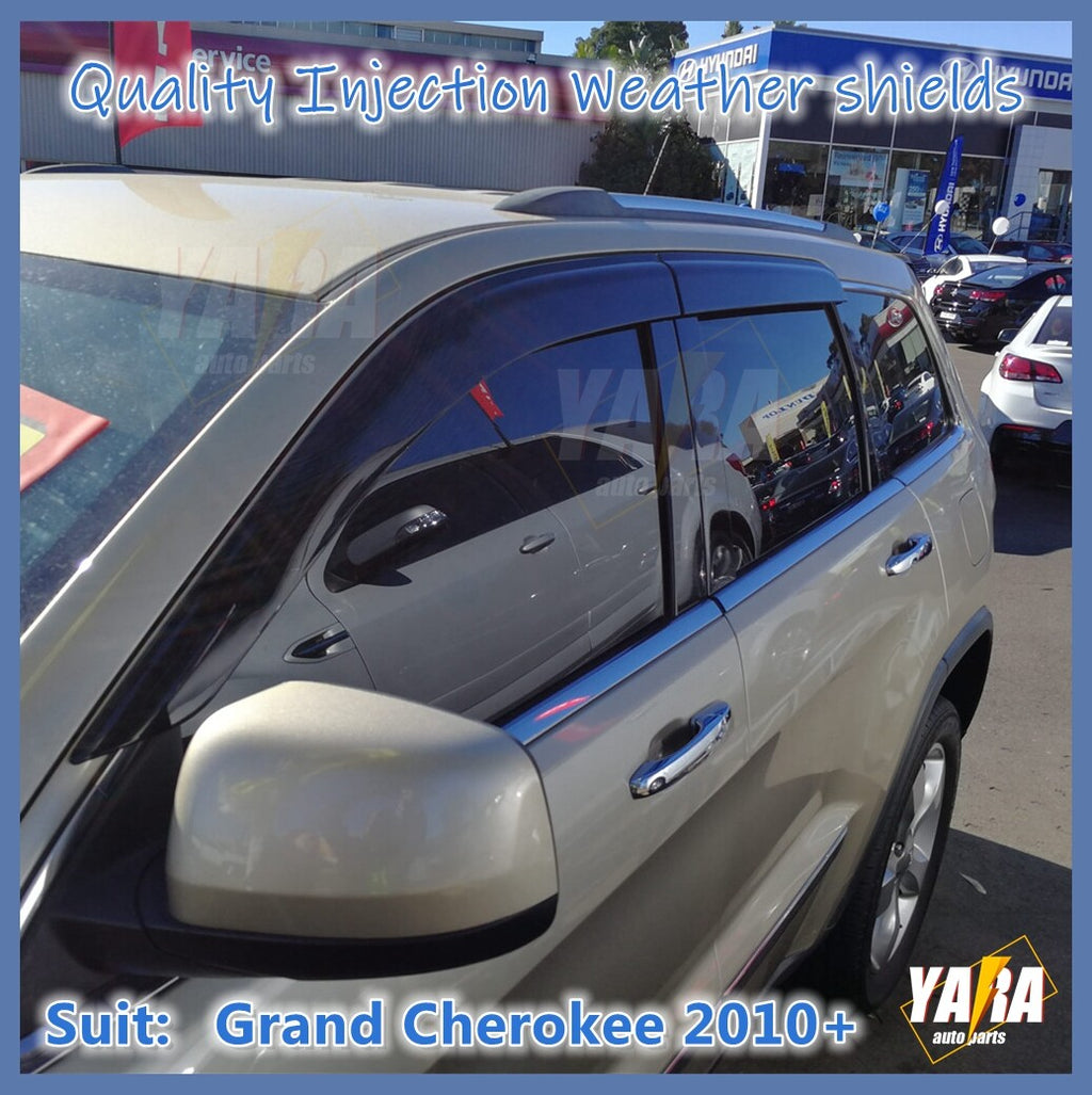 Injection Weathershields Weather Shields for Jeep Grand Cherokee WK2 2010-2021