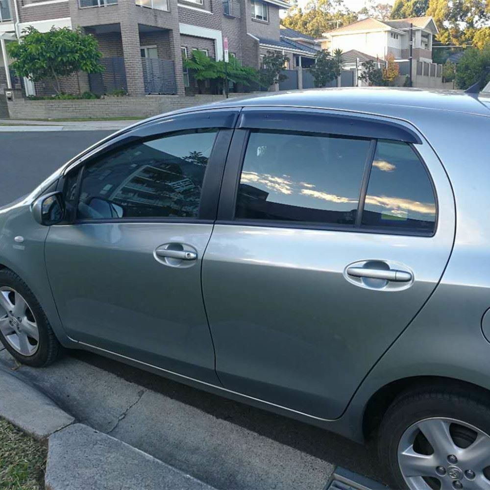 Weather Shields Weathershields suitable for Yaris Hatchback 5dr 2005-2011 4pcs