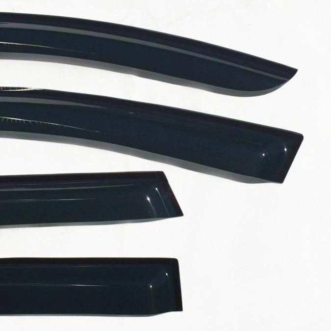 Premium Weather shields Weathershields suitable for Dualis+2  7 Passager 08-13