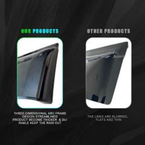 Weather shields Window visors suits  for Hilux Extra/Space Cab 2015 -2020