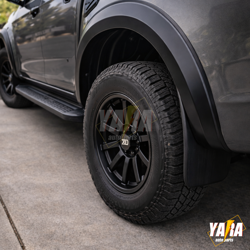 Slim Fender Flares for Isuzu D-MAX 2021-2023 | Wheel Arch Guard Cover Trim Set